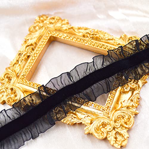 MOMOCAT Lace Choker Necklace for Women Bridal 90s Gothic Tatoo Choker Collar Kawaii Chocker Necklace Flower Ribbon Lolita Accessories3