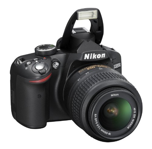 Nikon D3200 Appareil photo numérique Reflex 24.7 Kit + Objectif AF-S DX Nikkor VR 18-55 mm + Objectif 55-200 mm Noir - Image 9