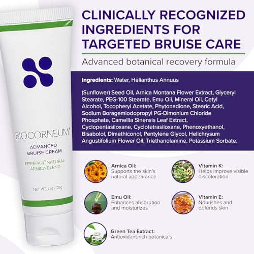 Image of Biocorneum Bruise Cream with Arnica & Vitamin K, Professional-Grade, 1 oz