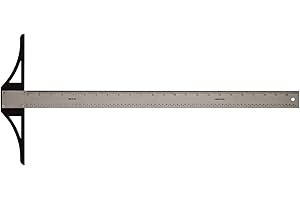 ALVIN SST48 Stainless Steel Professional Graduated 48" T-Square