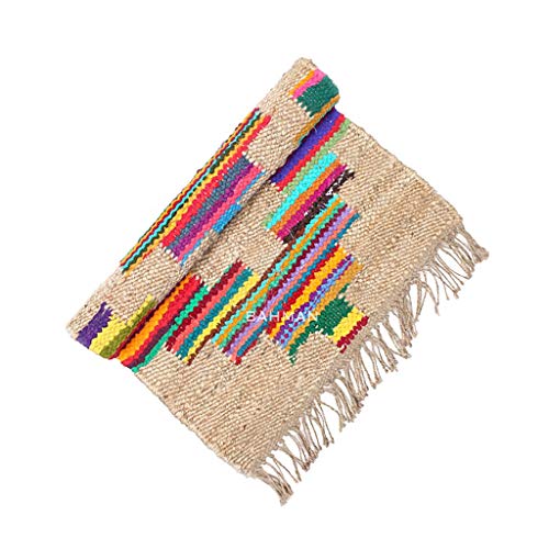 Tapis de salon en jute anti-poussière pour protéger votre sol