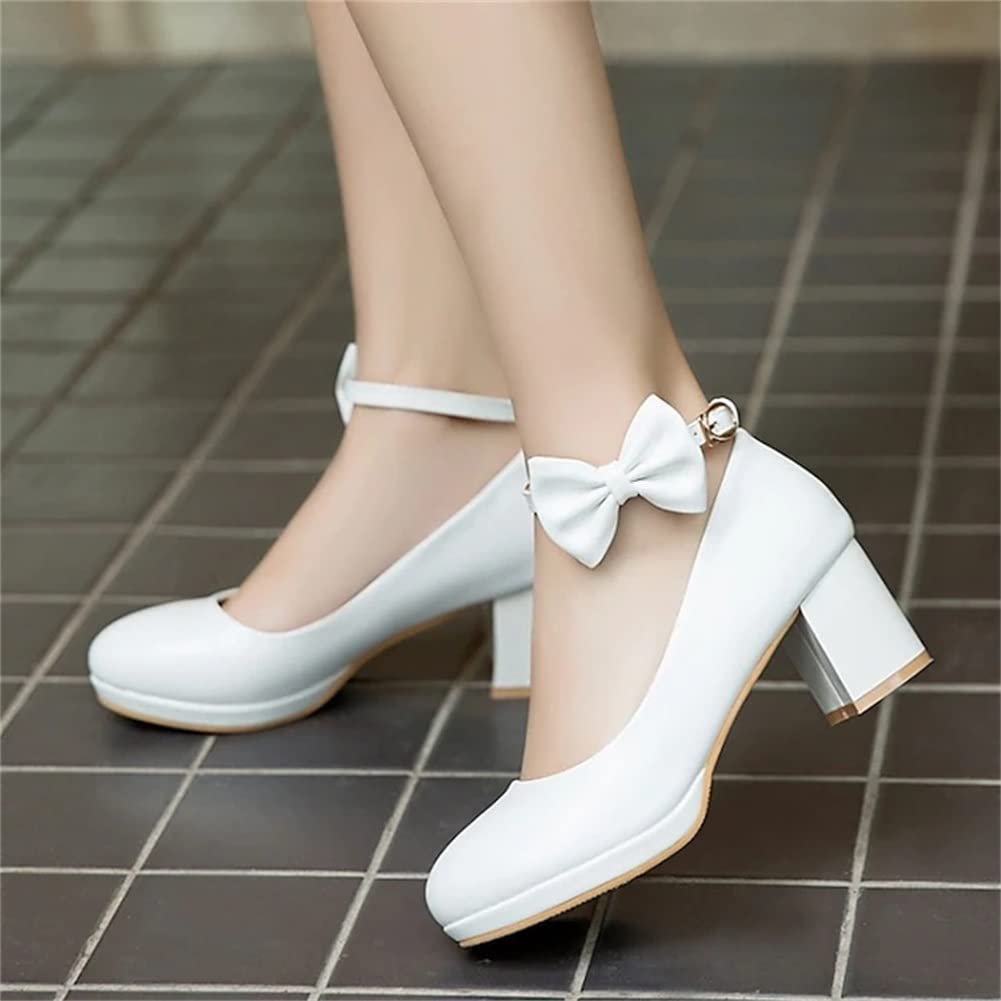 Chaussures Filles Princesse Mary Jane à Talon – Escarpins Kawaii Lolita Pour Soirée, Cosplay, Fête