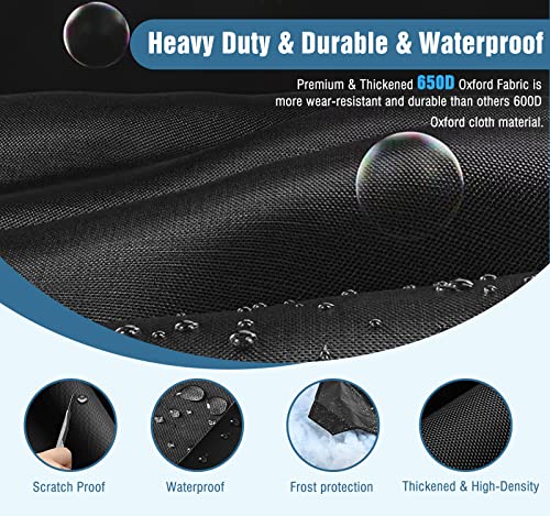 Image of YeewayVeh Windshield Snow Cover for GMC Sierra 1500 and Sierra HD 2500 3500