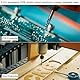 QUARKZMAN 10Stk Ende Fräsen CNC Fräser Bits 1/8 Schaft 1mm Blau Beschichtet Wolfram Karbid Fräsmaschine für PCB Acryl Holz Aluminum Metall