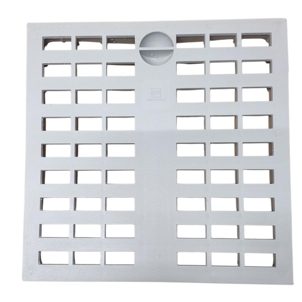 jardiboutique - 28 X 28 cm, grille piéton, pour regard évacuation d'eau.