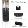 6 Pack Pre Filter Sponge, Aquarium Pre Filters Intake Sponge Replacement for Fluval AC20/AC30/AC50 Power Filter, Intake Strainer Sponge Use in Freshwater & Saltwater Aquariums #2