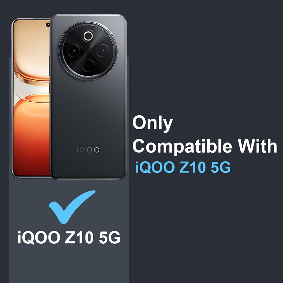 Fashionury Crystal Clear Case for iQOO Z10 5G / Vivo T4 5G - Image 2