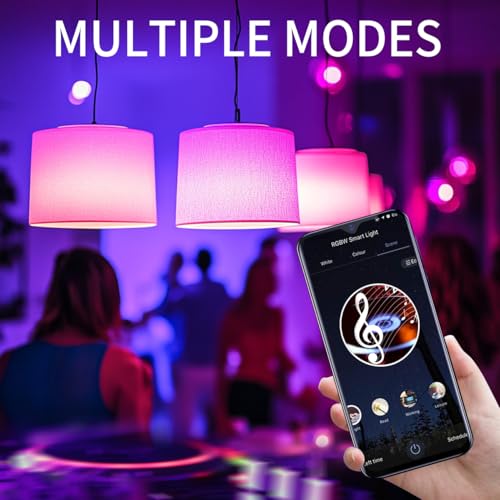 Ampoule LED WiFi E14 6W intelligente et connectée sans hub requis - 7
