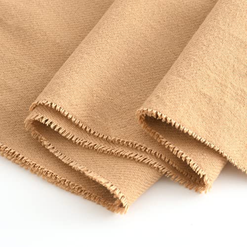 vimate Camel Scarf for Women, Women'S Cashmere Feel Wrap Fringe Scarf for Neck Wram (US-Camel)4