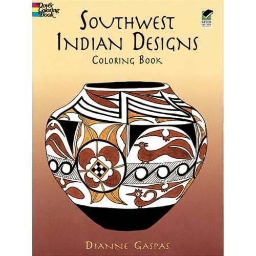 Southwest Indian Designs Coloring Book Dover Design Coloring