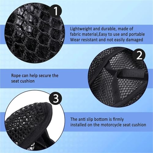 Funda de malla transpirable para moto CB190 ideal para rutas de verano 2