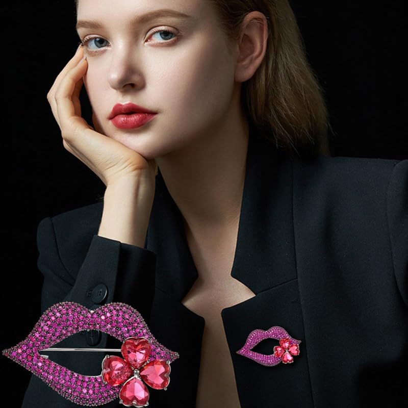 Image of Brooches And Pins For Women Fashion Elegant Flower Broches Lady Costume Jewelry Brooch Pins