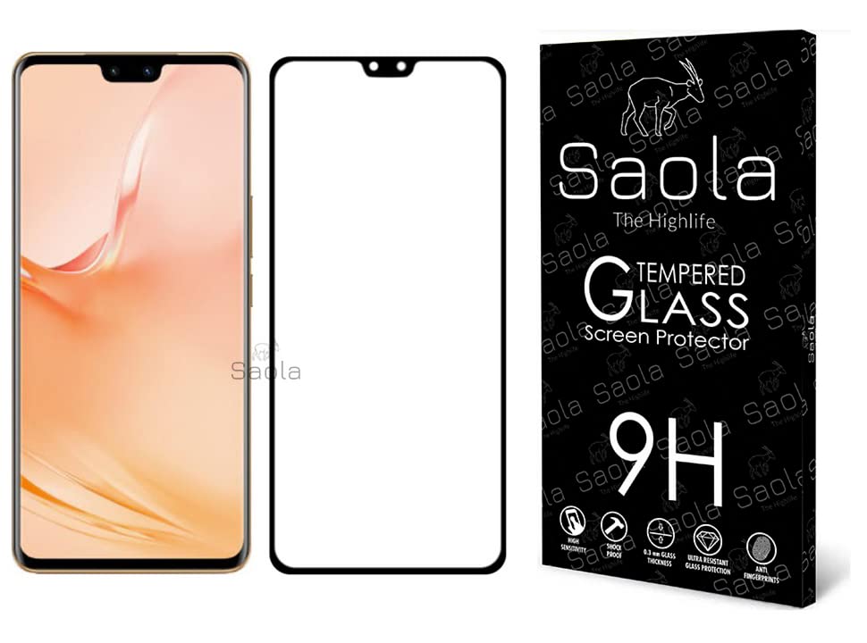 Saola 11D Tempered Glass For Vivo V23 5G (Pack Of 1) With Free Installation Kit. Full Screen Coverage. (6.44 Inches) for Smartphone (B09VZD5M95) Amazon Price History, Amazon Price Tracker