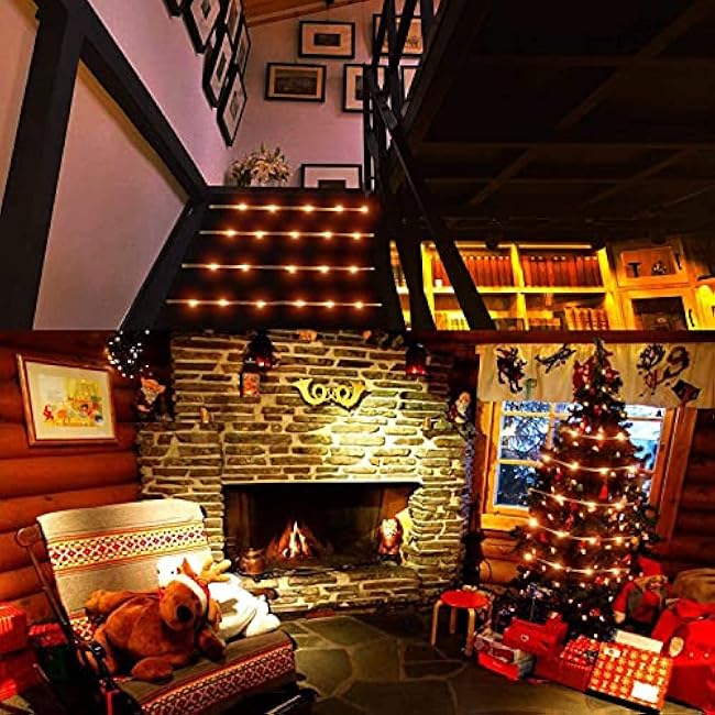 Solar Lights Rope Lights Solar Powered String Lights 40FT 120 LEDs 8 Modes Fairy Lights Outdoor Decoration Lighting for Garden Patio Party,Weddings,Christmas D¨¦cor White Warm