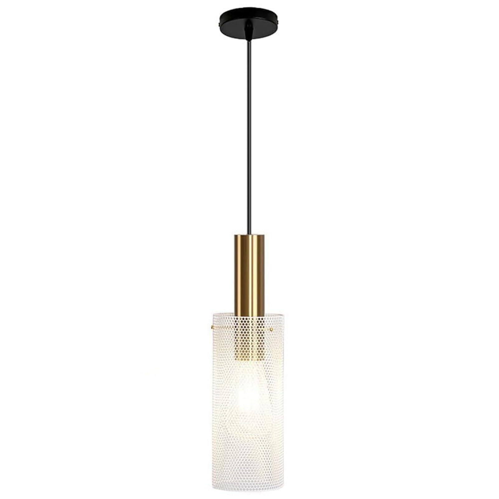 HUAYUSEDF Modern Industrial Wrought Iron Pendant Lamp Chandelier Hanging Lighting Ceiling Fixture E27 Single Head Creative Unique for Living Room Dining Bar