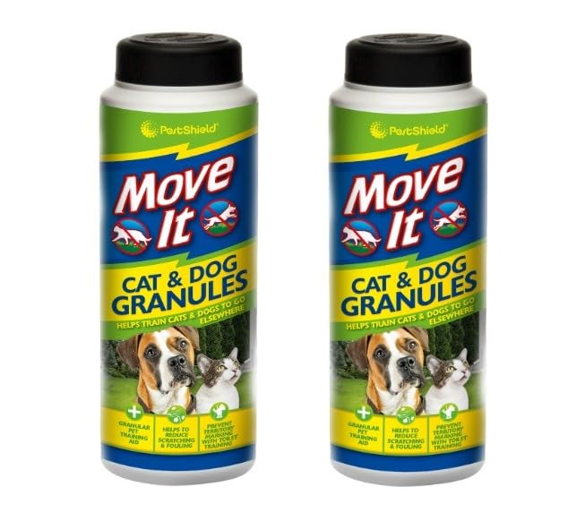 Cat & Dog Repellent Prevent Cat & Dog Fouling/Poop Outdoor Garden Powder 240g Each 2x Pack