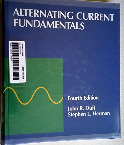 Alternating Current Fundamentals 0827341563 Book Cover