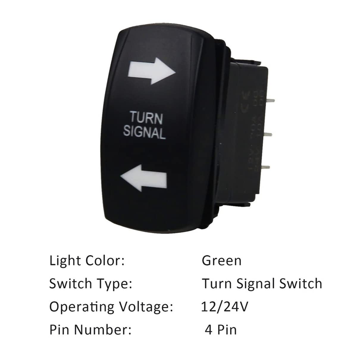 Relè Flash LED Regolabile per Indicatori di Direzione Moto 12,8V 0,1-150W Dimensioni 3x3x5 cm
