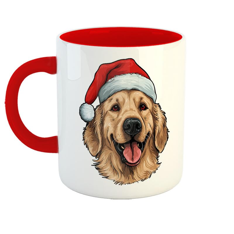 Happu® – Printed Ceramic Coffee Mug, Christmas Gifts, Cute Dog Xmas, Gifts for Relatives, Brother, Sister, Couple Gift, Loved Ones, K198-RD Happu® – Printed Ceramic Coffee Mug, Christmas Gifts, Cute Dog Xmas, Gifts for Relatives, Brother, Sister, Couple Gift, Loved Ones, K198-RD