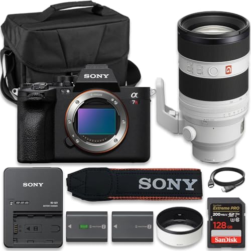 Image of Sony Alpha 7R V Full-Frame Mirrorless Camera with Sony FE 50-150mm f /2 GM Lens