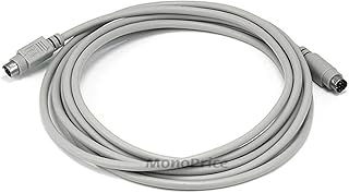 Monoprice Mac+/Imagewriter II Cable - 10 Feet - Beige | MDIN8 Male/Male