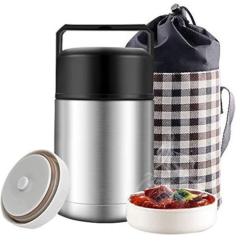 Isolierter Lebensmittelbehälter, 945 ml, für heiße und kalte Lebensmittel Cover