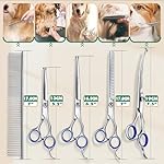 Gimars 6-in-1 Hundeschermaschine mit Profi Scheren-Set, 7000 U/min Leise Hunde Schermaschinen, Aufladbarer Kabellose Hundehaarschneidemaschine, Tierhaarschneidemaschine Hunderasierer für dichtes Fell – Bild 3