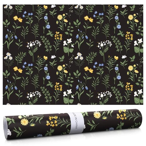 Gersoniel 10 Sheets Drawer Liners for Dresser Scented Drawer Liners Non Adhesive Scented Paper for Fragrant Home Shelf Closet