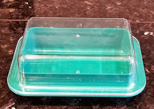 Handy Housewares Large Double-Wide Two-Stick Butter Serving Storage Dish with Lid - Random Color (3)