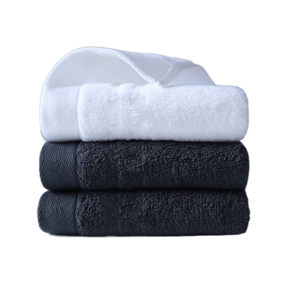 Serviette en coton anti-peluche qui absorbe l'eau domestique pour le visage des adultes