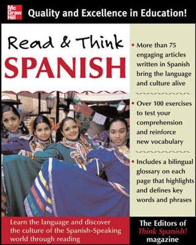Buy Read And Think Spanish (Book) — BookShops.in