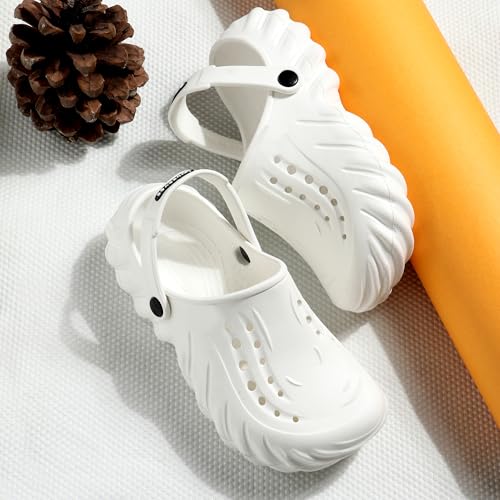Image of Flow Super Soft Clogs with Adjustable Back Strap for Men | Waterproof | Spongy Footbed l Suggested by Doctors l Skin Friendly | Slip Resistant l Stylish and Comfortable Footwear for Men
