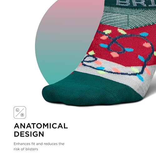 Image of Feetures Elite Light Cushion No Show Tab Sock Wave