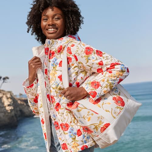 Image of Lands' End Open Top Canvas Tote Bag
