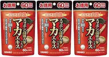 ORIHIRO - 60日分x４袋 マカ　スッポン高麗人参 ORIHIRO オリヒロ サプリ スッポン 高麗人参の入った マカエキス