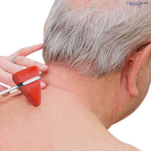 SURGICAL ONLINE Taylor Tomahawk Percussion Reflex Hammer for Neurological Examination (Red) - Image 5