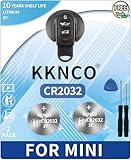 2Pack Key Fob Battery Replacement for Mini Cooper S Paceman Countryman Clubman for (FITS: Generation 1 or 2 Remote Fobs) CR2032 Batteries