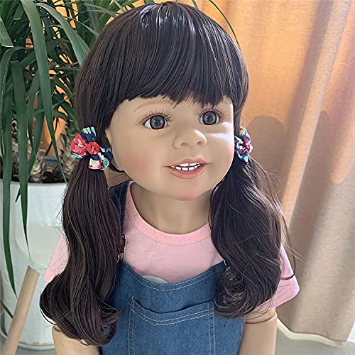 BEIAKE 98Cm / 39Inch Reborn Puppen Mit Langen Haaren Prinzessin Ball Gelenkpuppe Für Sammlerkunst Kinder Geburtstag… – Bild 3