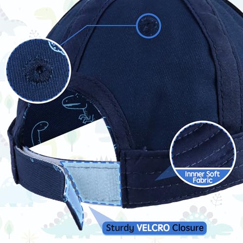 Toddler Baseball Hat Baby Baseball Cap Toddler Hat for Boys Girls Cotton Infant Adjustable Summer Caps with Ponytail2