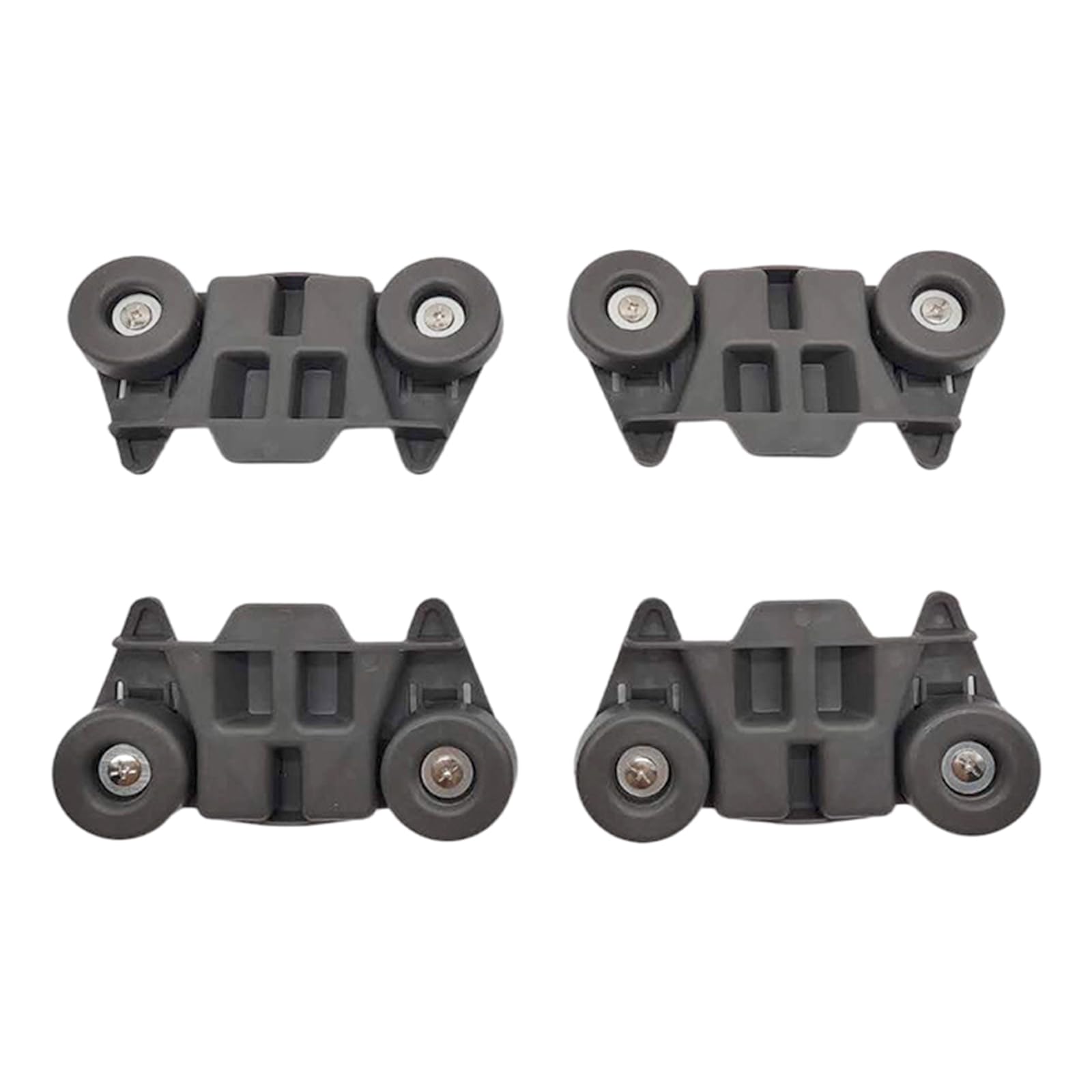 YROHGKPN Of 4 Replacement Lower Rack Rollers Dishwasher Spare Parts for Dishwashers Ensuring Quiet Home Appliance Repair Part