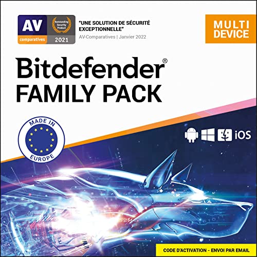 Bitdefender Total Security 2023 - Family...