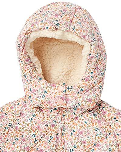 Amazon Essentials Girls and Toddlers' Long Quilted Cocoon Puffer Coat2