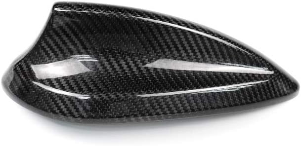 Dry Carbon Auto Shark Fin Antenna Toppers Cover Trim Sticker Compatible with BMW F22 F87 M2 F30 F35 F80 M3 F32 F36 F82 M4 F90 M5 G20 G30 G38 G11 G12