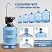 Automatic Electric Drinking Water Dispenser Pump - USB Rechargeable Bottle Pump with Gravity Switch Control for 1-5 Gallon Jugs, Portable Water Dispensing for Home,Kitchen, Office,Outdoor Accessories