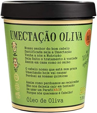 Umectação Oliva, Lola Cosmetics, Verde/Preto