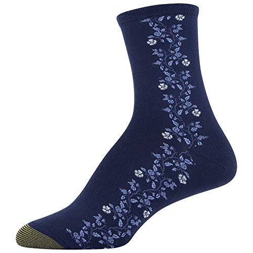 GOLDTOE Women's Designer Collection Midi Socks, 3-Pairs3