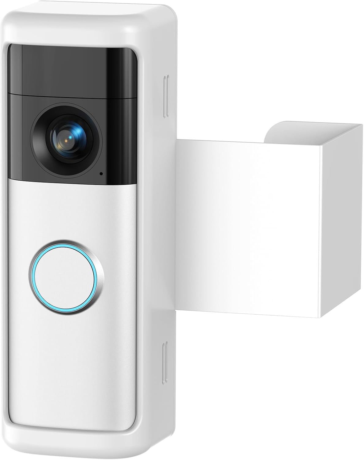 All-new Anti-Theft Video Doorbell Mount,No-Drill Mounting Bracket Holder
