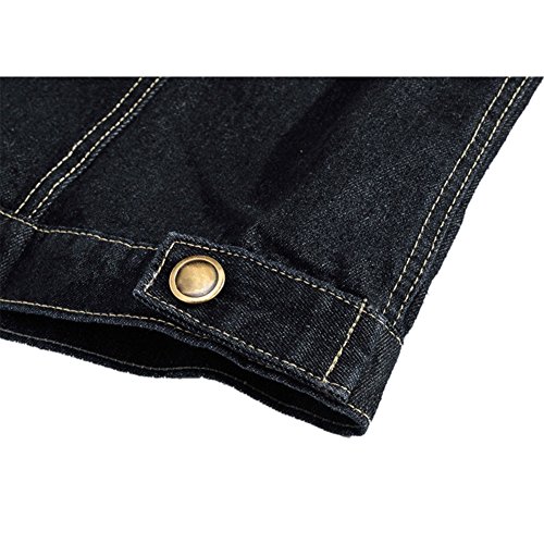 semen Heren mouwloos gescheurde jeans vest fit casual cowboy denim jas vest slim fit casual vest jeansvest - Image 7