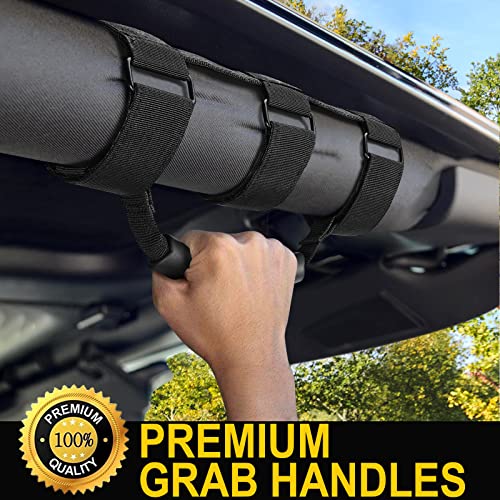 Image of moveland 2 Pack Grab Handle Set Fit for Jeep Wrangler TJ YJ JK 1955-2023