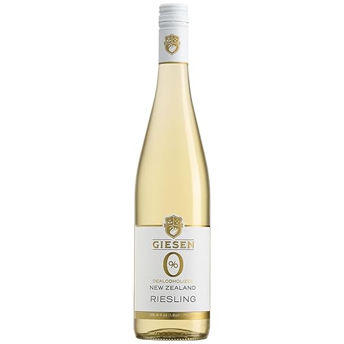 Giesen Riesling sin alcohol - Vino blanco desalcoholizado prémium de Nueva Zelanda